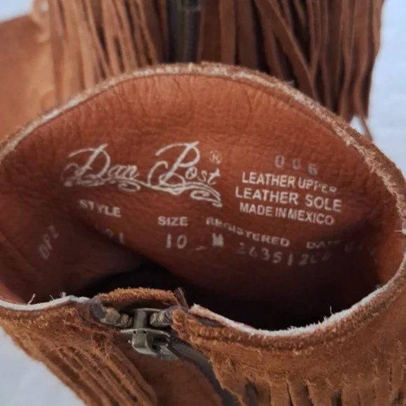 Dan Post sude booties Size 10 - Picture 4 of 5